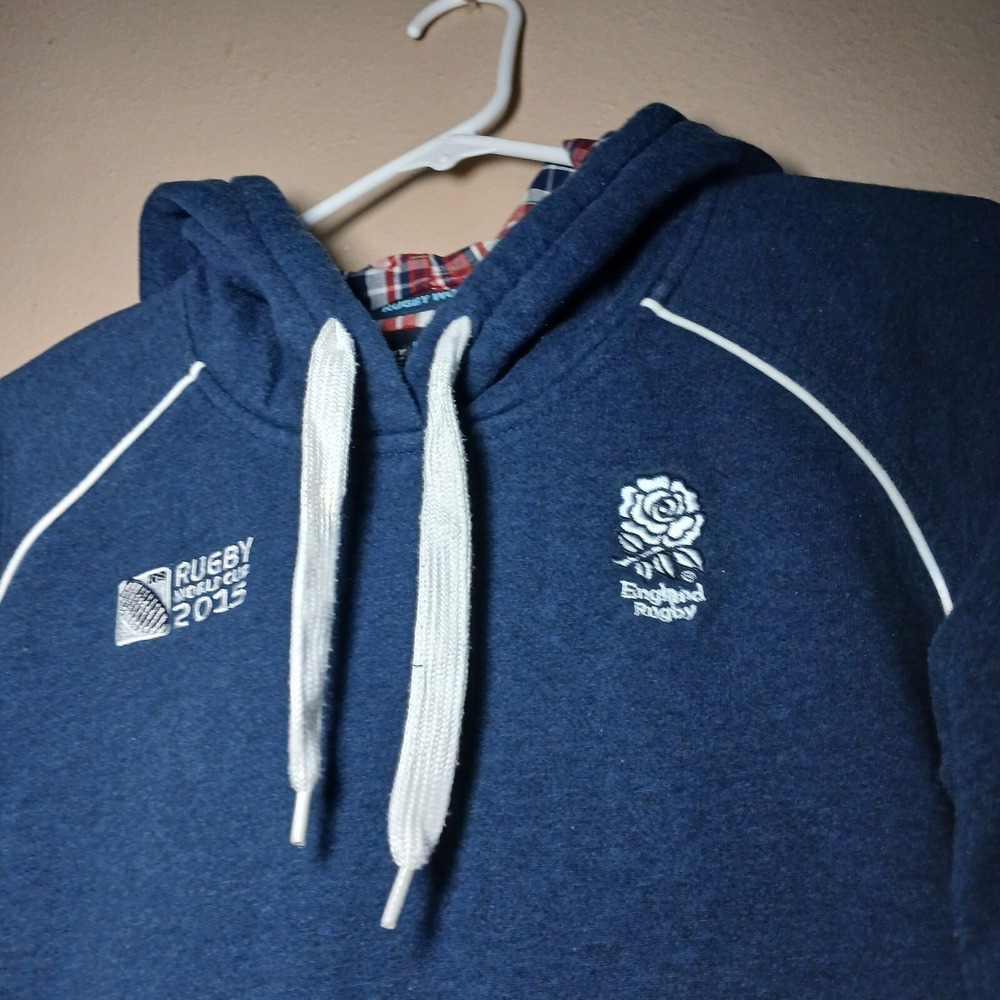 Canterbury Rugby Hoodie Womens 10 Medium 2015 World Cup England Fleece Preppy - Picture 3 of 14